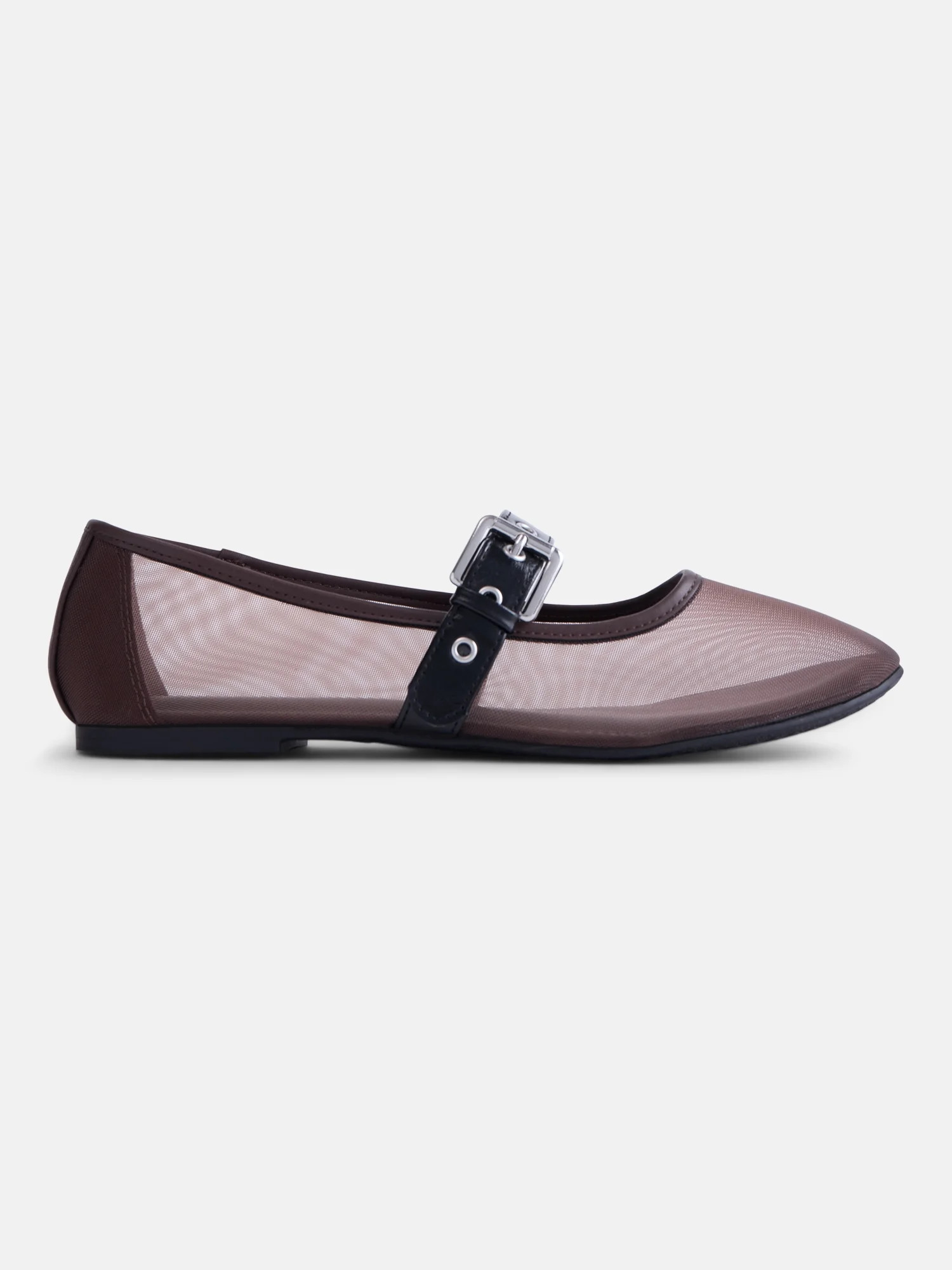 No Boundaries Women\u2019s Mesh Mary Jane Flats | Walmart (US)