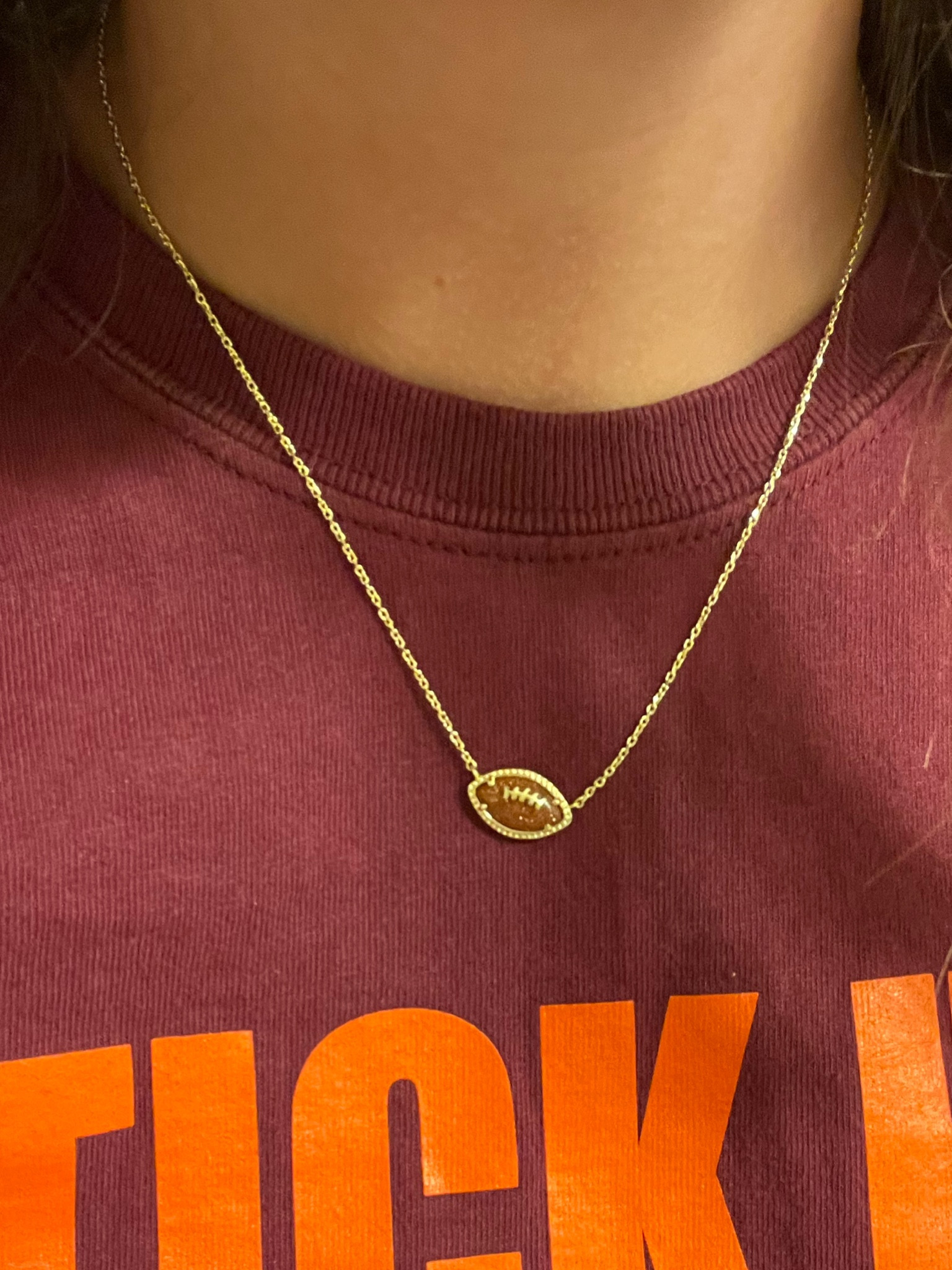Kendra Scott football necklace #gameday #football #tailgate #collegefootball #gamedayoutfit

#LTKFind 

#LTKSeasonal #LTKstyletip