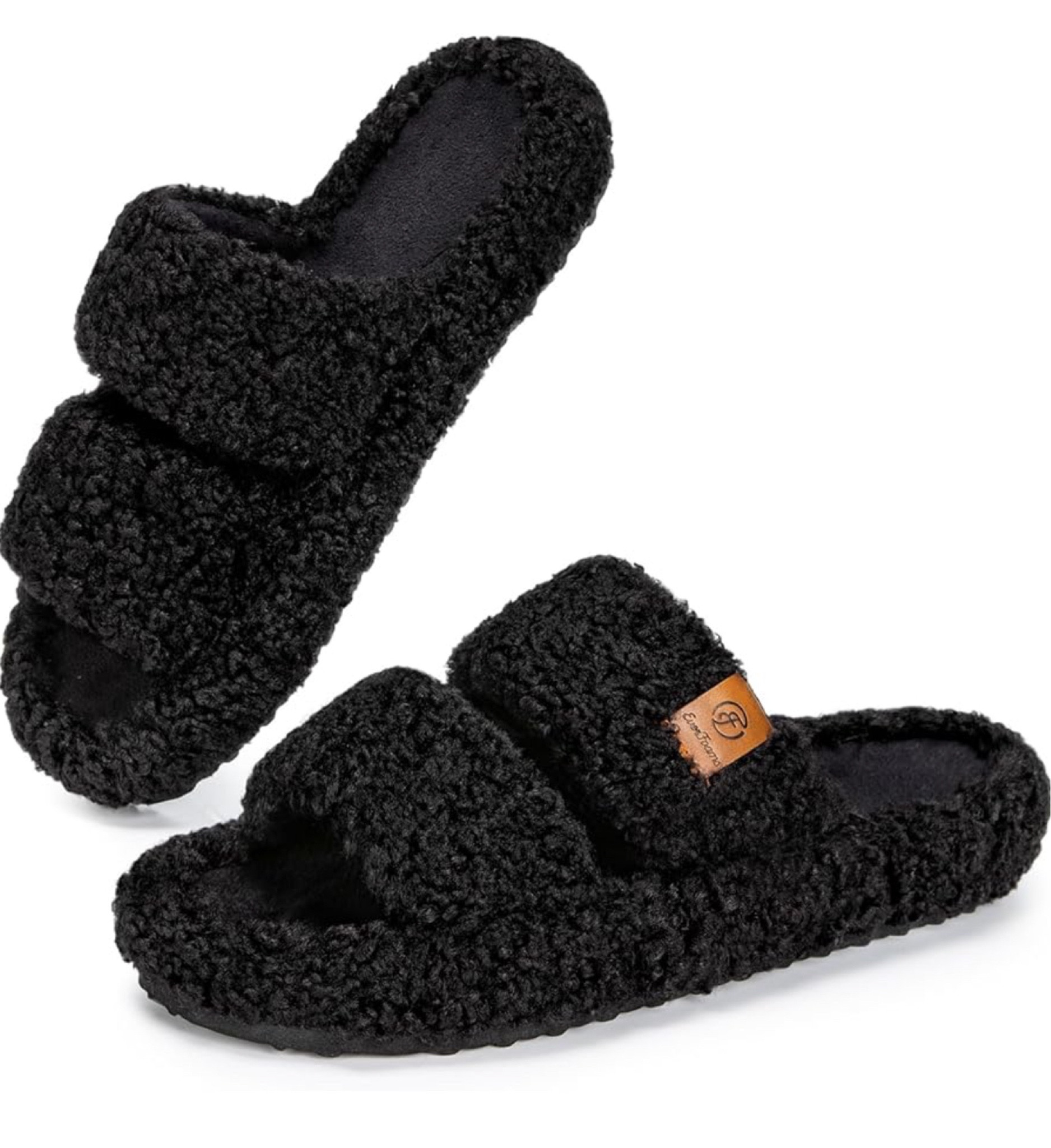 EverFoams Women's Fuzzy Slippers Open Toe House Shoes

#LTKFindsUnder50 #LTKGiftGuide #LTKStyleTip