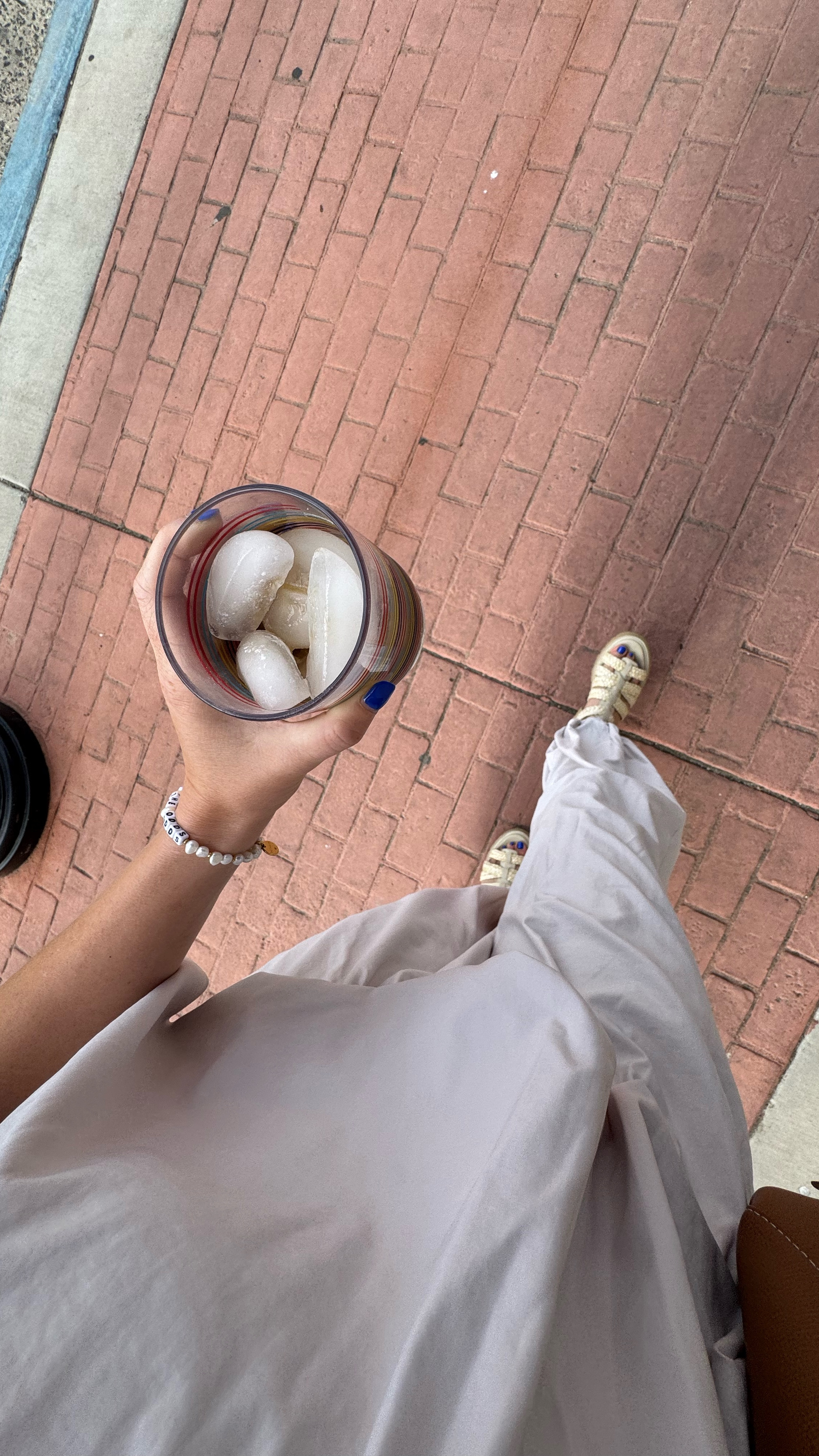 Drinking my coffee on the way to get coffee!! Love this set! 