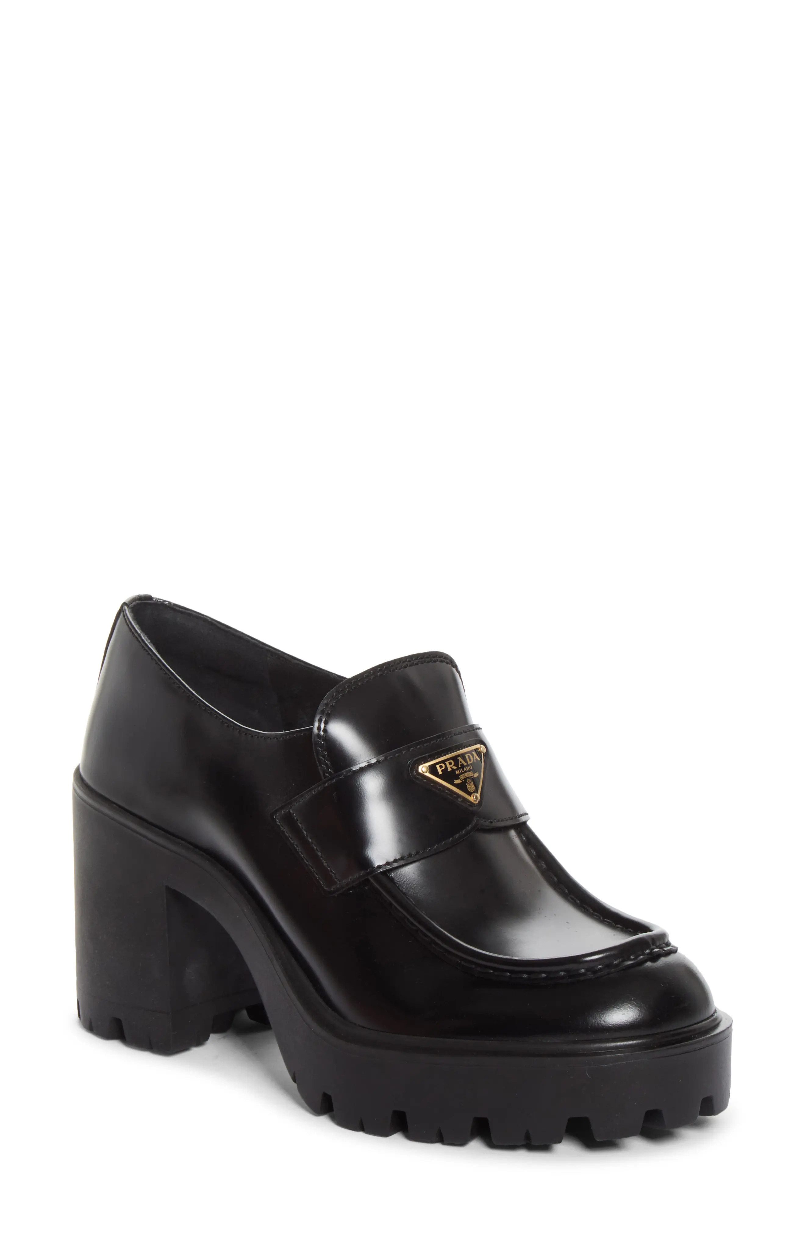 Prada Lug Sole Loafer Pump (Women) | Nordstrom | Nordstrom