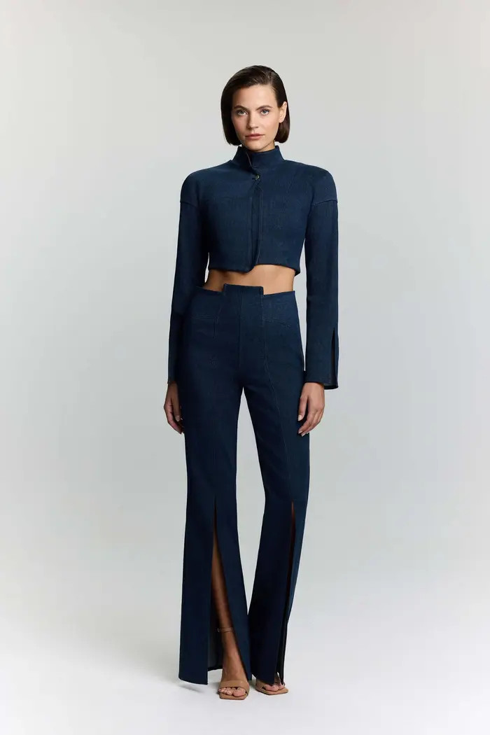 Jendue US Sublime Denim Jean - High-Waisted Flared with Slits | Nordstrom | Nordstrom