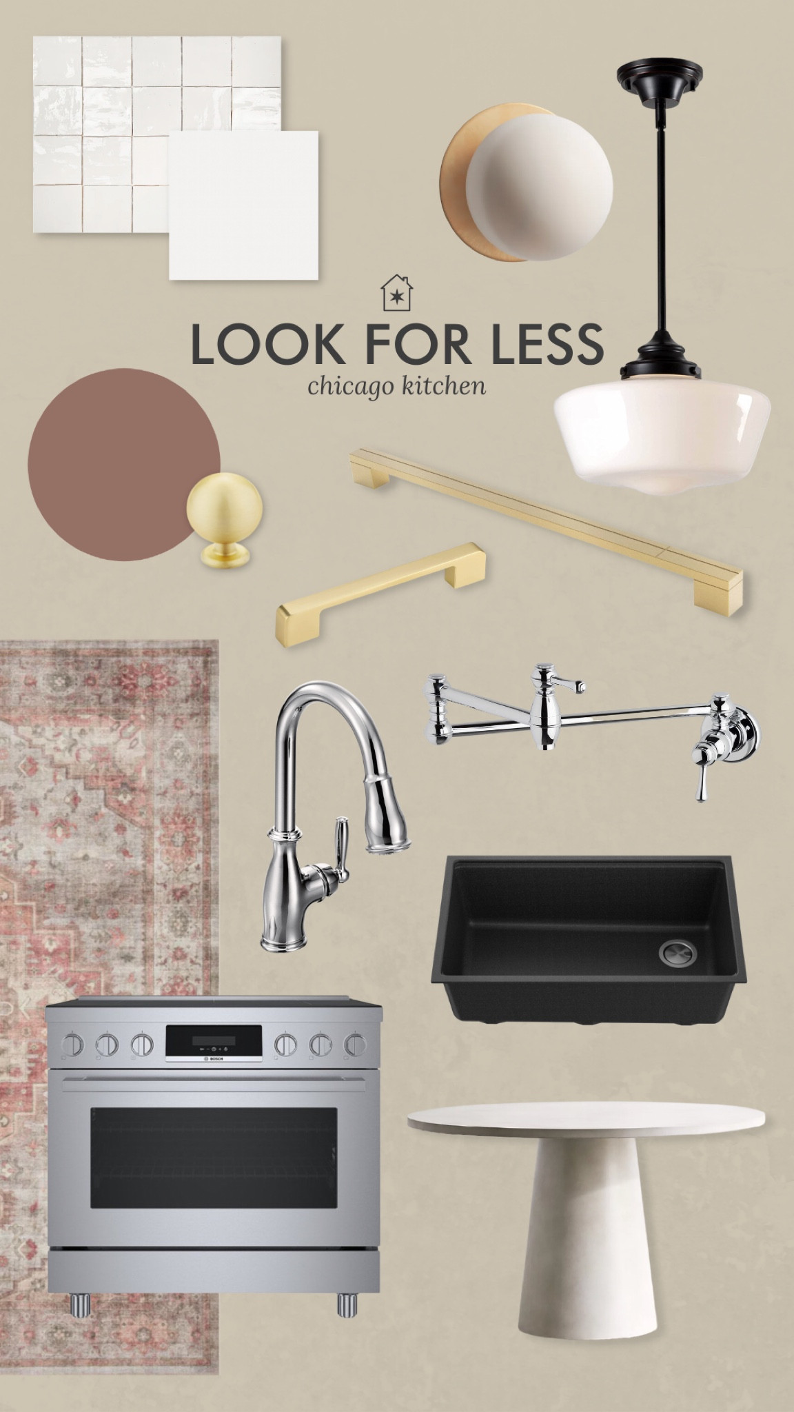 Get the look of our Chicago kitchen for less!

*Paint your existing cabinets Sherwin Williams Reddened Earth

#LTKhome