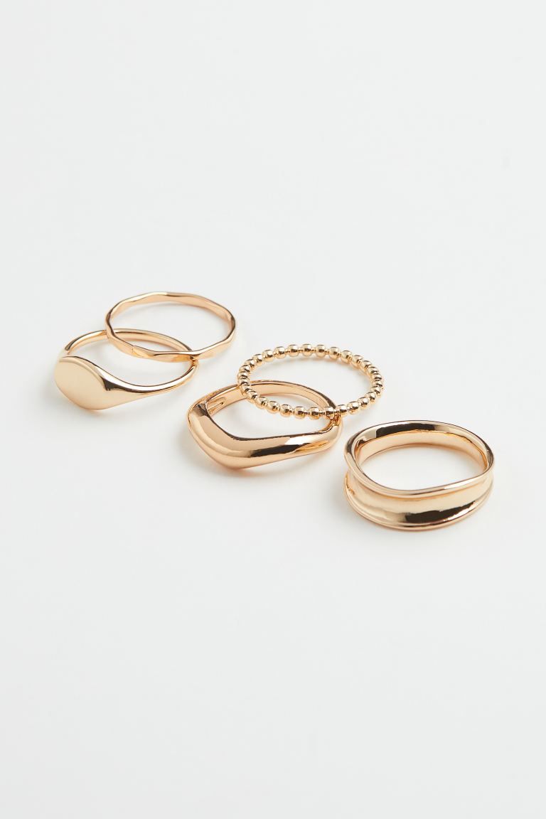 5-pack Rings | H&M (US)