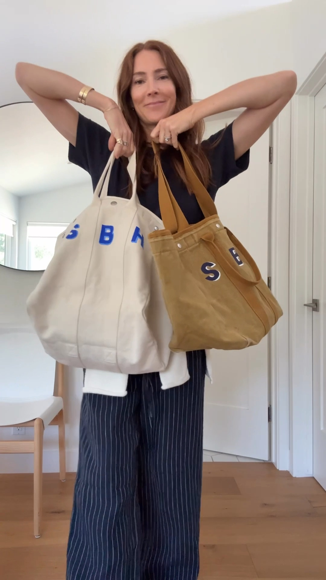 Alex Mill monogrammed tote bags are a household favorite here. 

#LTKootd #LTKgrwm