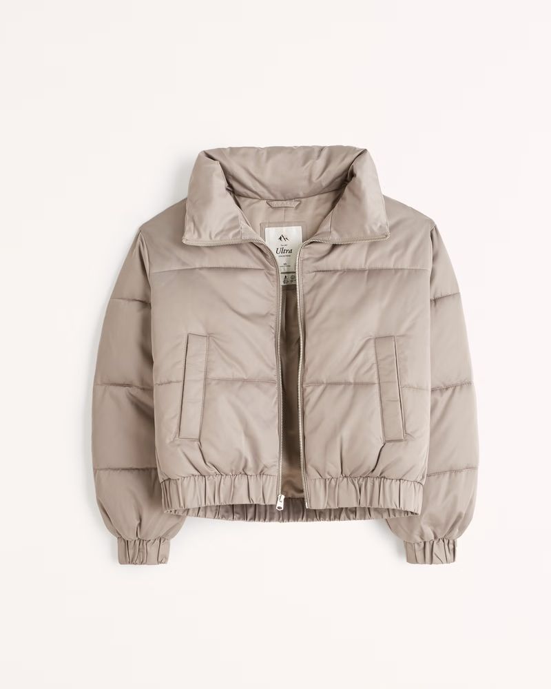 Women's Ultra Mini Puffer | Women's Coats & Jackets | Abercrombie.com | Abercrombie & Fitch (US)