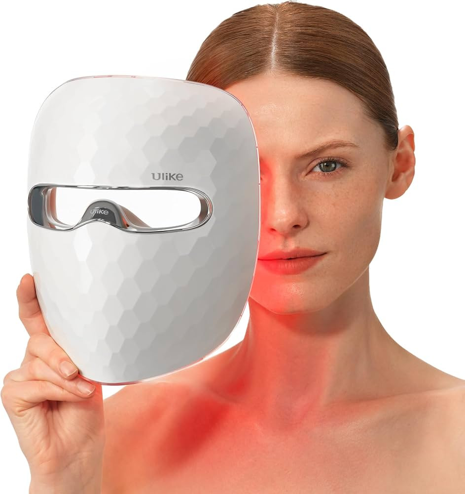 Ulike Red Light Therapy Mask for Face,360\u00b0 full face coverage | Amazon (US)