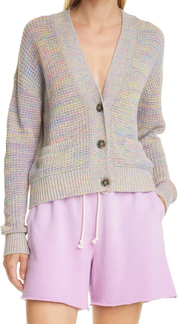 Re/Done '90s Oversize Crop Cardigan | Nordstrom | Nordstrom Canada