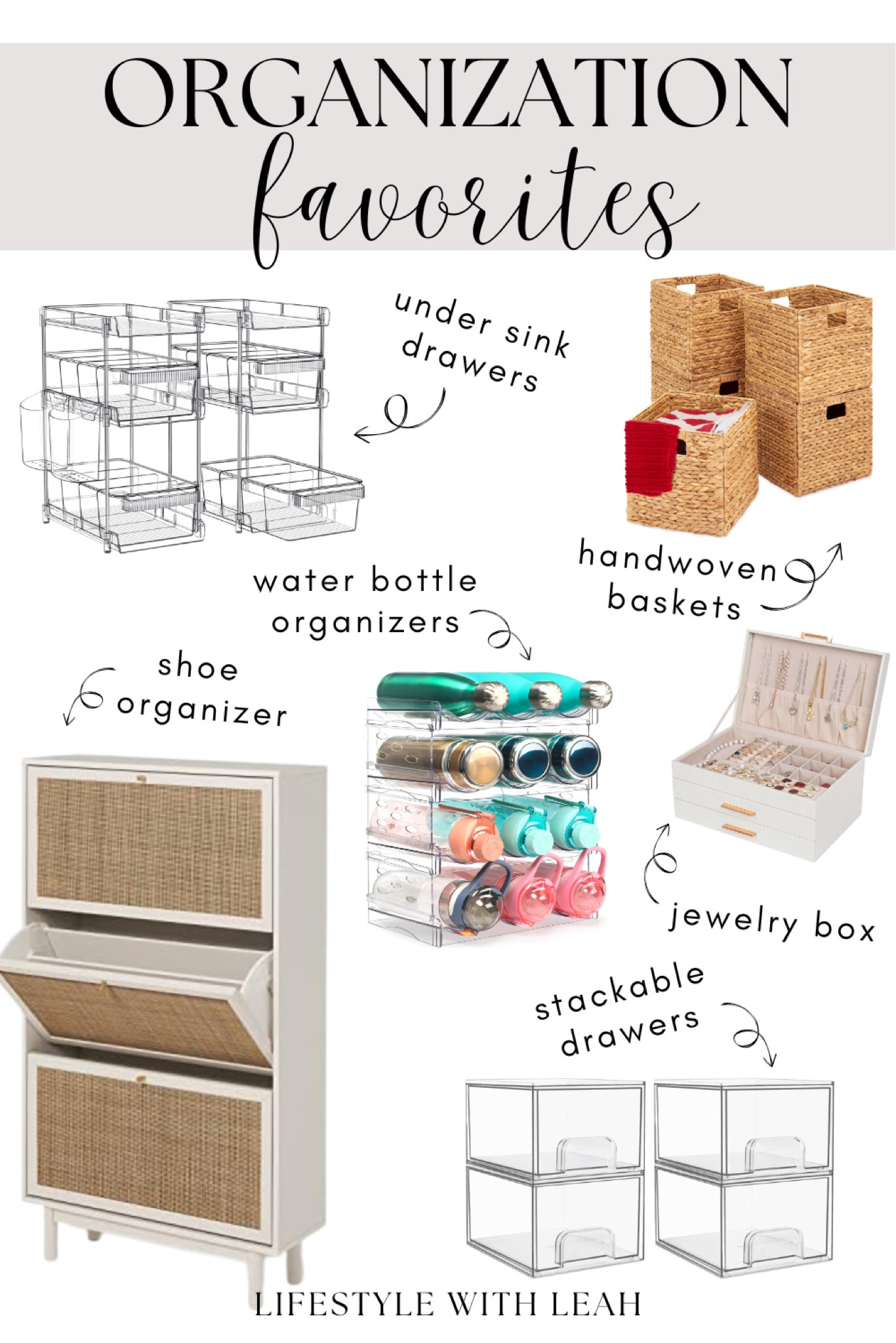 Some favorite Amazon organization finds for January!

#LTKHome