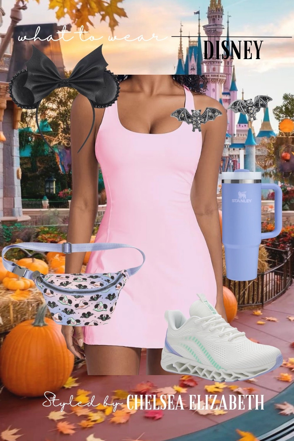 Disney Outfit | Disney Halloween | Theme Park Outfit | Florida Vacation Outfits |
•••
Petite Style: Height 5’4, Weight 115, Bust 32DDD
Amazon - Pink Athletic Dress: Small
Amazon - Running Shoes: 8
Stanley Tumbler 
Stoney Clover Fanny Pack 
Amazon - Mickey Ears 
BaubleBar - Bat Earrings 
•••
Disney | Disney Outfits | Disney Outfits Women | Disney World | Disney Outfits Summer | Disney Outfits Fall | Disney Cruise | Disney World Outfits | Disney Halloween | Disneyland | Athleisure Dress | Athletic Dress Outfit |Amazon Dress | Amazon Tennis Dress | Amazon Athletic Dress | Amazon Dress Petite | Golf Dress | Tennis Dress | Sneaker Outfit | Sporty Outfit | Athleisure Outfits | Athleisure Outfits Amazon | Athleisure Fall | Amazon Athleisure | Amazon Athletic Wear | Athletic Outfits | Athletic Wear | Amazon Outfits for every day | Amazon Outfits | Amazon Fashion | Amazon Fall Fashion | Everyday Outfits | Cute Outfits | Casual Chic  | Casual Outfits | Weekend Outfits | Old Money Fall Outfit | Classy Fall Outfit | Fall Neutrals | Fall Chic | Chic Fall Outfits | Fall Outfits Petite | Fall Outfits | Fall Casual Outfits| Fall Transition Outfits | Fall Outfits Women | Fall Capsule Wardrobe | Amazon Fall Outfits | Amazon Fall Fashion | 

#LTKSeasonal #LTKFindsUnder50 #LTKFindsUnder100 #LTKShoeCrush #LTKItBag #LTKOver40 #LTKTravel #LTKU #LTKPetite #LTKStyleTip #LTKActive