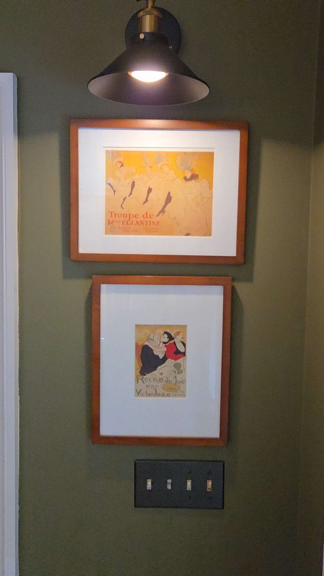 I'm not complaining but we don't have much wall space in this house due to the wraparound porch and glass French doors so I tried to make every bit of wall space a theatrical moment!

#LTKHome #LTKFindsUnder100 #LTKStyleTip