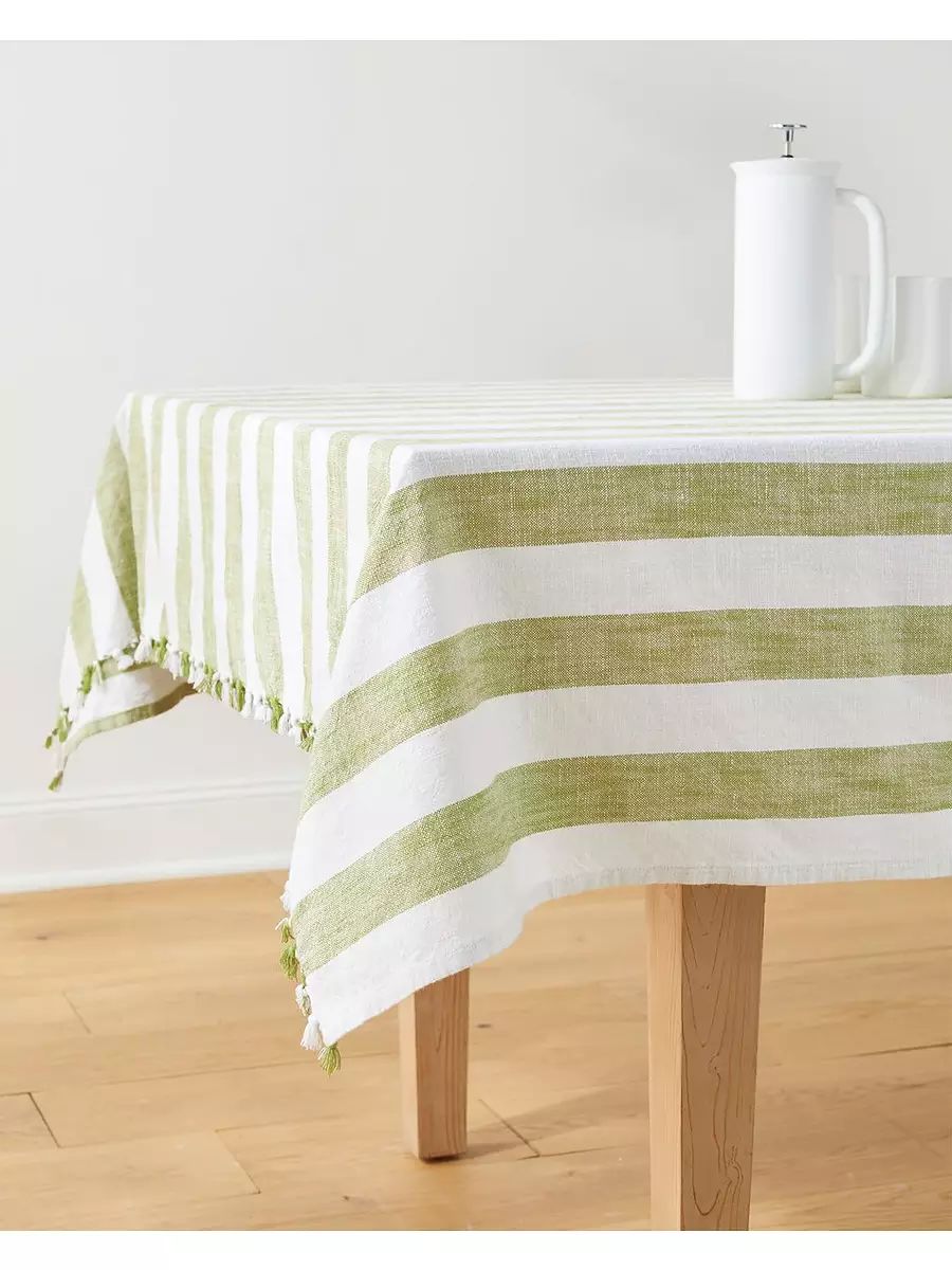 Awning Stripe Tablecloth | Serena and Lily