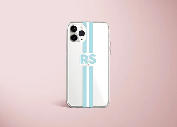 IPhone Case Clear Monogram Case Custom Name Case iPhone 11 | Etsy | Etsy (US)