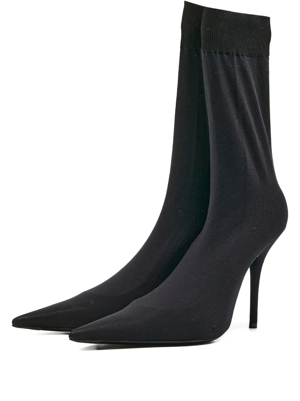 Balenciaga Pre-Owned knife point-toe ankle boots - Black | Farfetch Global