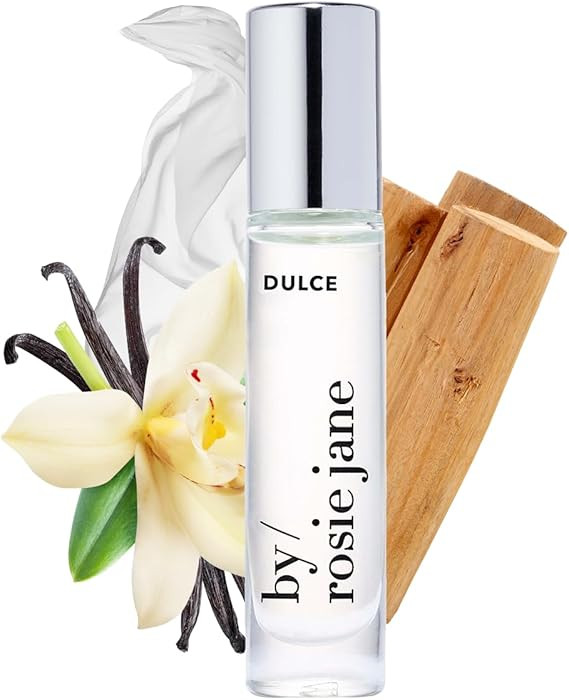By Rosie Jane Perfume Oil (Dulce) - Travel Size Roll On Perfume with Notes of Creamy Vanilla, Bro... | Amazon (US)