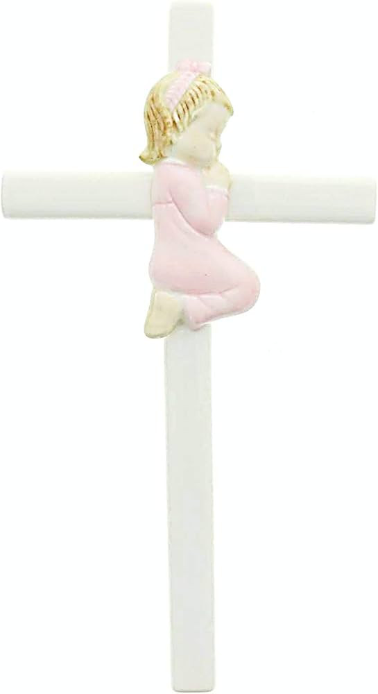 Roman Giftware Inc., Children's Gifts, New Baby, 7.5" H Valencia Praying Girl,Religious, Inspirat... | Amazon (US)