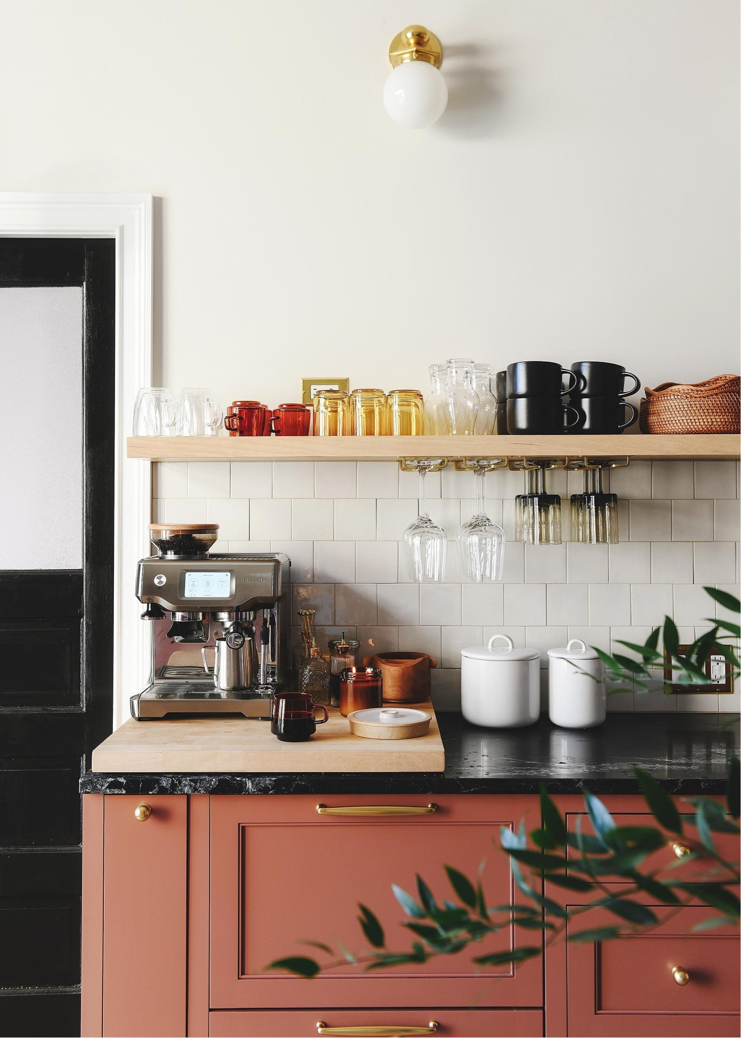 The only thing we might change with our beverage station is to make the countertop butcher block drink prep station a little bit biggerr

#LTKHome
