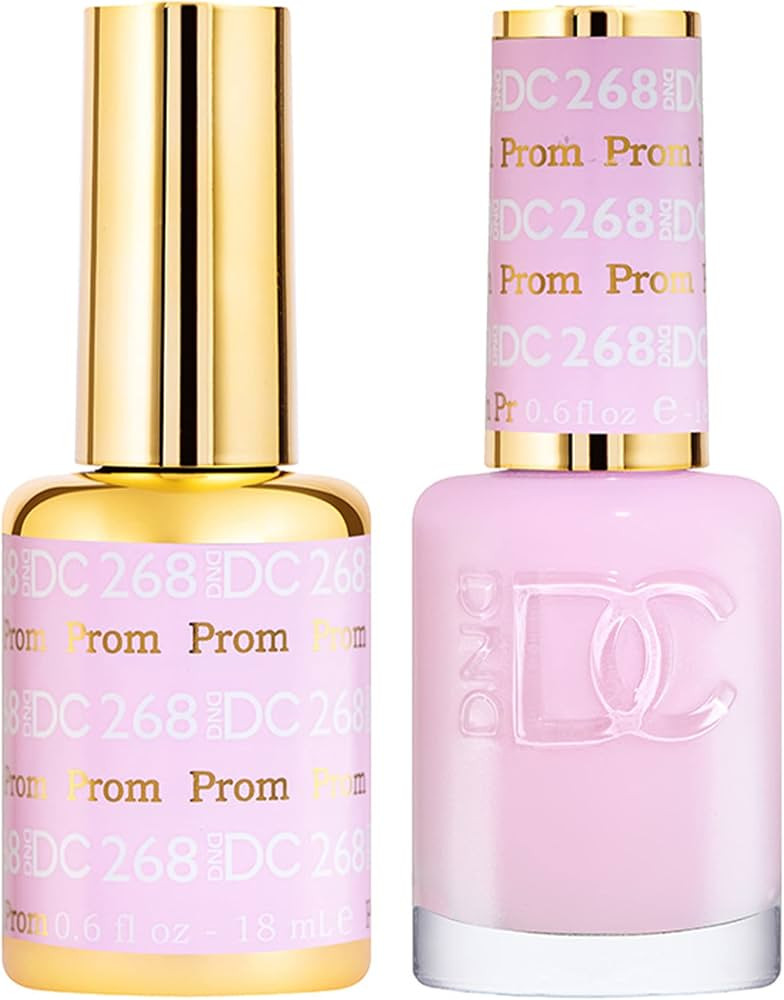 DND DC Gel Polish Set, Pink Collection, UV/LED GelPolish and Air Dry Nail Lacquer, Matching Chip-... | Amazon (US)