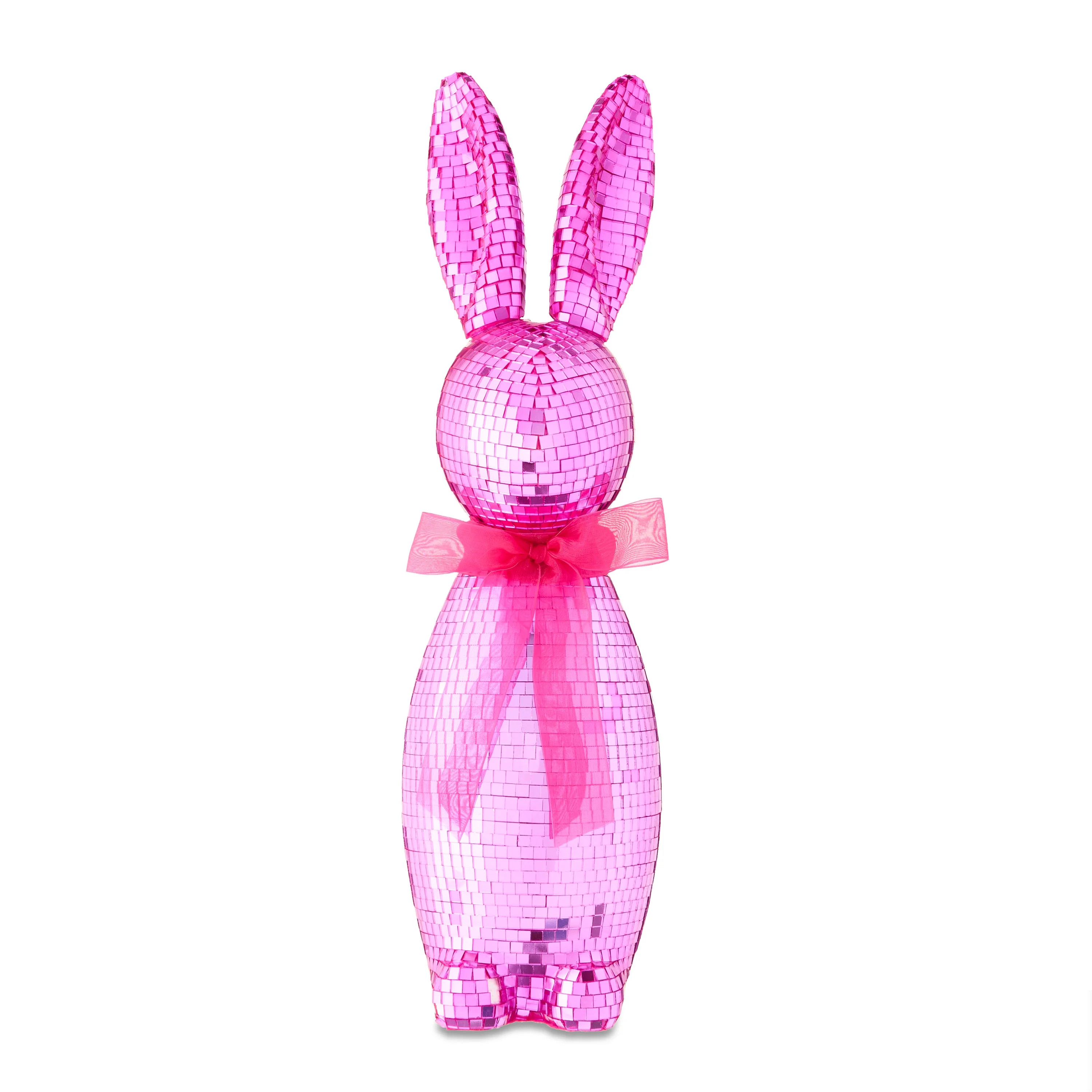 Easter Pink Disco Bunny Tabletop Decor, by Way To Celebrate | Walmart (US)