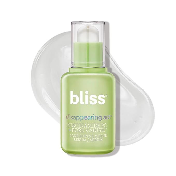 Bliss Disappearing Act - Niacinamide PC Serum + Pore Vanish™ Complex - 1 Fl Oz - Shrinks & Blur... | Amazon (US)