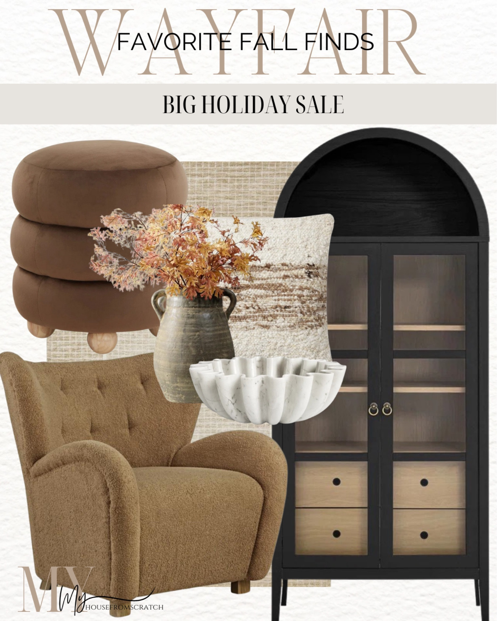 Big Holiday Sale – get up to 60% off and fast shipping
@wayfair #wayfairpartner #wayfair
Cabinet, Accent Chairs, Rug, Pillow, Bowl, Vase, Ottoman

#LTKStyleTip #LTKHome #LTKSaleAlert