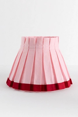 Cielle Home Box Pleat Fabric Lamp Shade and Slipcover | Anthropologie (US)