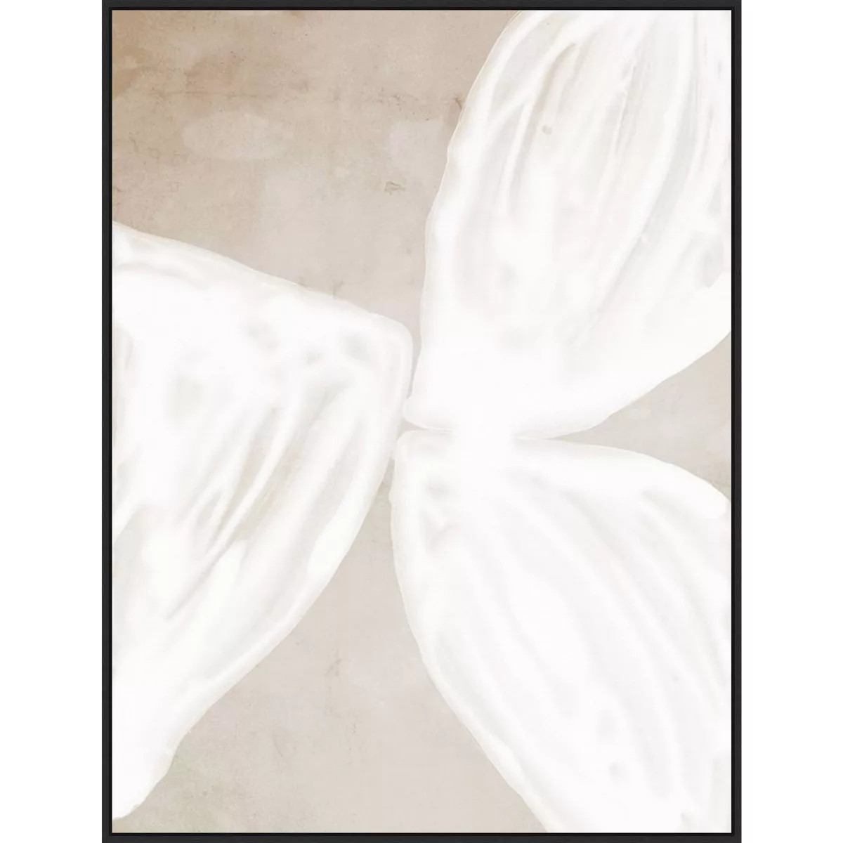 32" x 42" Blanc Spaces I by Urban Road Framed Canvas Wall Art Print - Amanti Art | Target