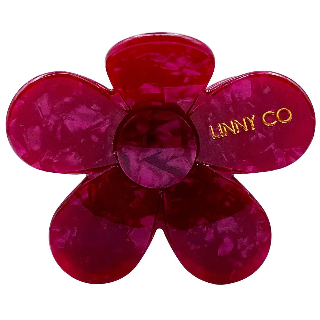 Hair Clip - Gigi - Pinot Noir | LINNY CO LLC