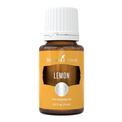 Young Living Lemon - Premium Essential Oil for Skin Care, Aromatherapy Diffuser - Fresh and Zesty Aroma - Perfume Ingredient with Citrus Scent - 15ml Bottle | Amazon (US)