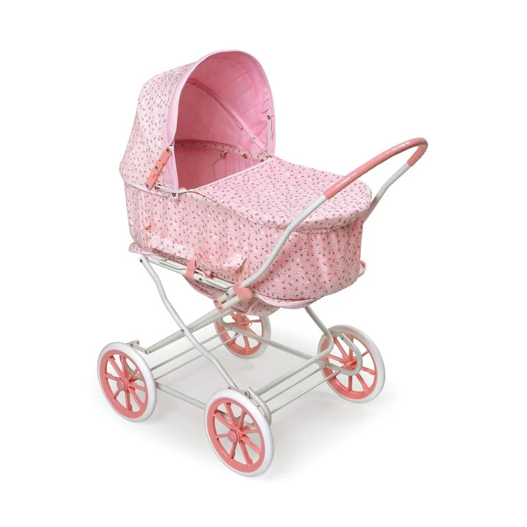 Just Like Mommy 3-in-1 Doll Pram/Carrier/Stroller - Pink/Rosebud | Walmart (US)