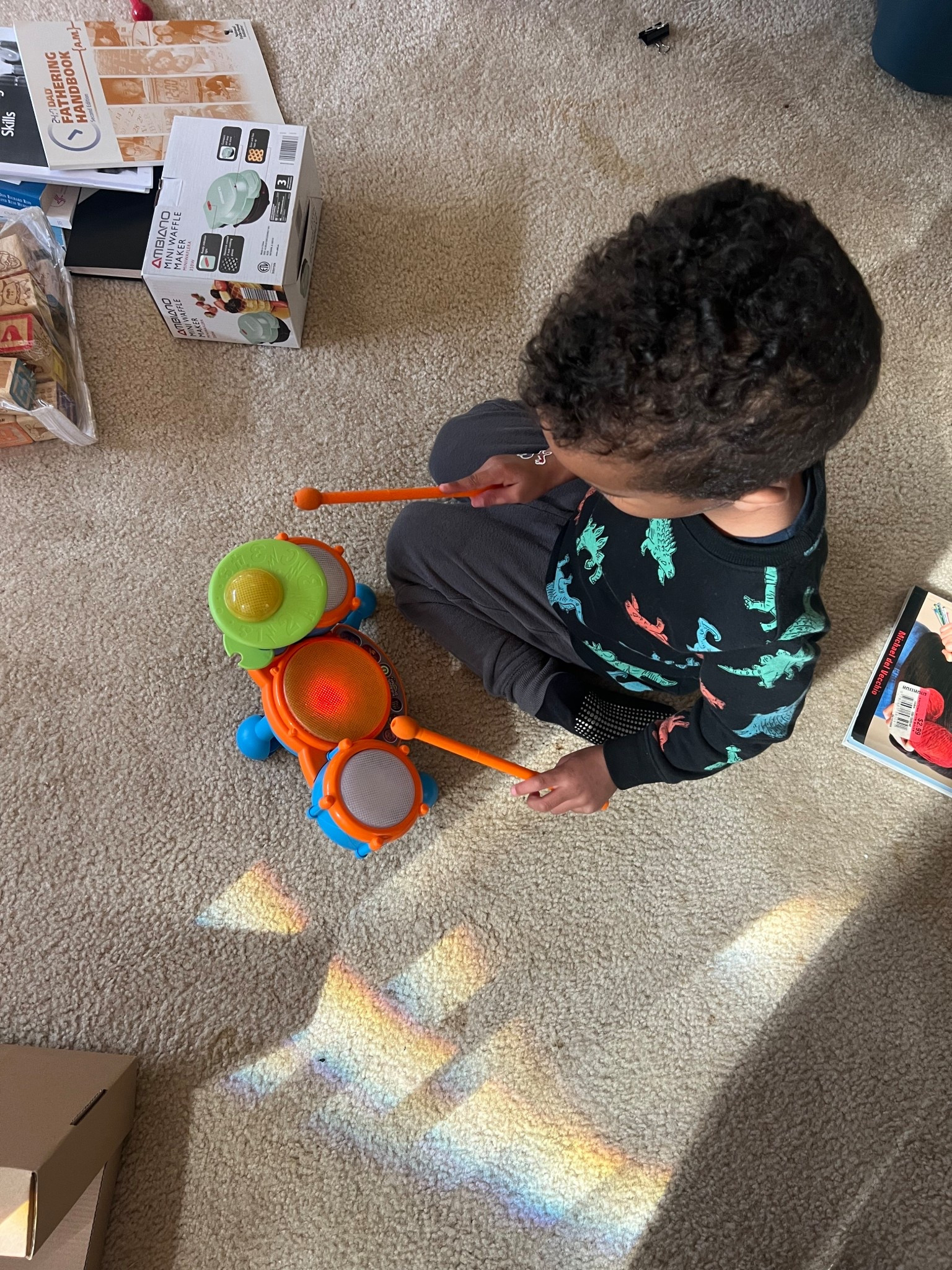 I really should  look into him getting some less ￼