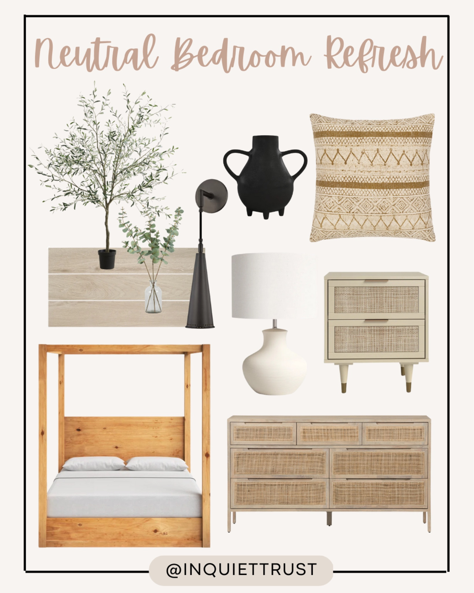 Cute and neutral bedroom decor idea!

#bedroomrefresh #homefinds #bedroomessentials #homerefresh

#LTKhome #LTKFind