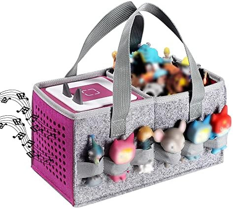 Eyglo Carrying Case for Toniebox Starter Set, Felt Cloth Musical Toy Folding Bag for Kids Toniebox & | Amazon (US)