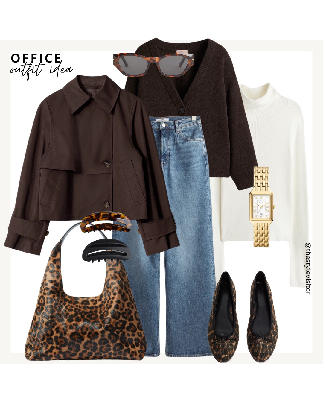 6 x LEOPARD/BROWN/BLUE outfit ideas for various occassions! I tried to link as many new arrivals as possible 🔥 Love that first look! Could also be worn as a casual weekend look.

‼️Don’t forget to tap 🖤 to add this post to your favorites folder below and come back later to shop

Make sure to check out the size reviews/guides to pick the right size

Leave a 🖤 to favorite this post and come back later to shop

#LTKWorkwear #LTKStyleTip #LTKSeasonal