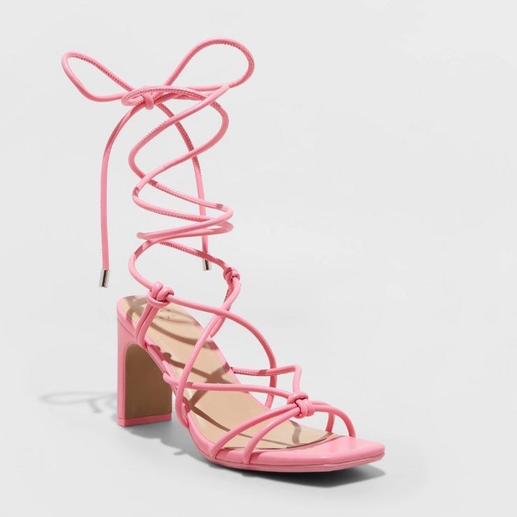 Women's Bria Strappy Heels - A New Day™ | Target