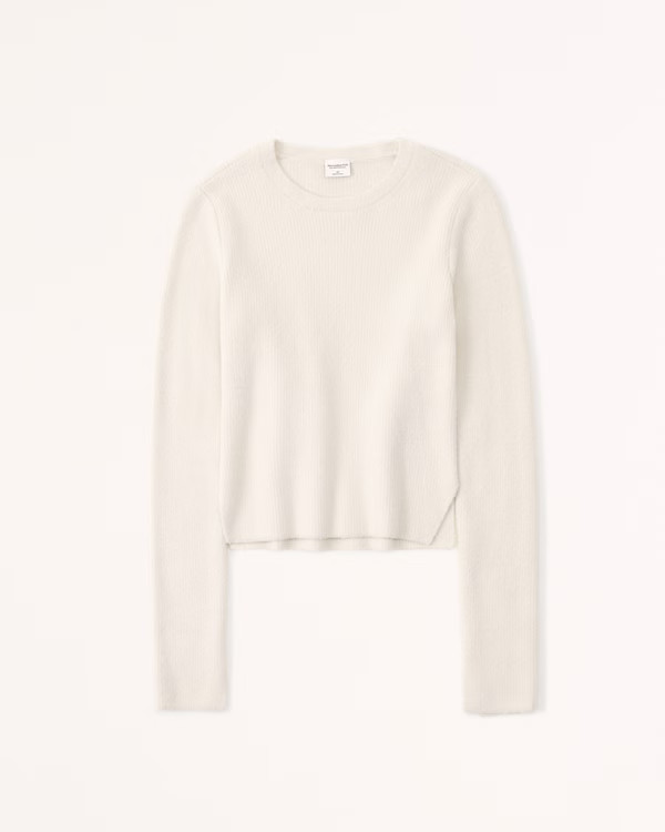 Women's DreamLush Slim Crew Sweater | Women's Tops | Abercrombie.com | Abercrombie & Fitch (US)