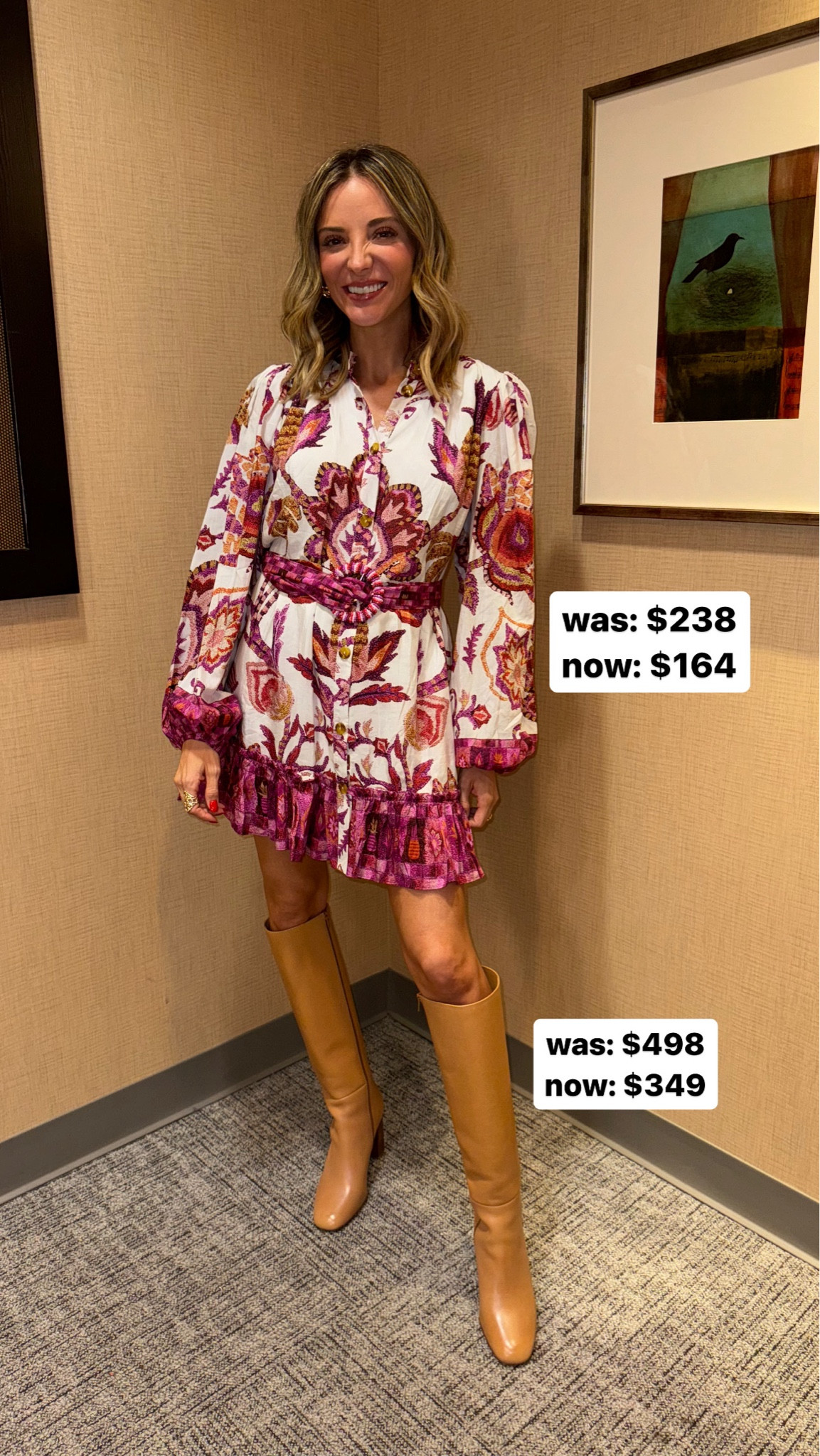 NSale outfit

Farm Rio dress — wearing size medium but would prefer a small!
Paige boots — size 9

#LTKxNSale #LTKSaleAlert #LTKWorkwear