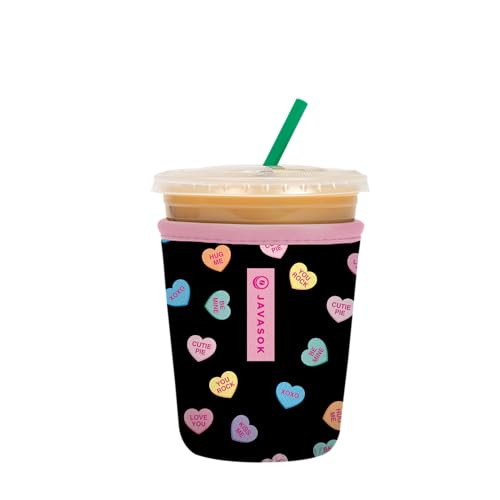 Sok It Java Sok Iced Coffee & Cold Soda Insulated Neoprene Cup Sleeve (Sweet Notes, Small: 16-20oz) | Amazon (US)