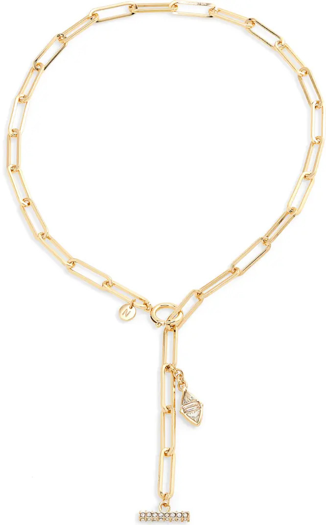 Nordstrom Paper Clip Chain Lariat Necklace | Nordstrom | Nordstrom