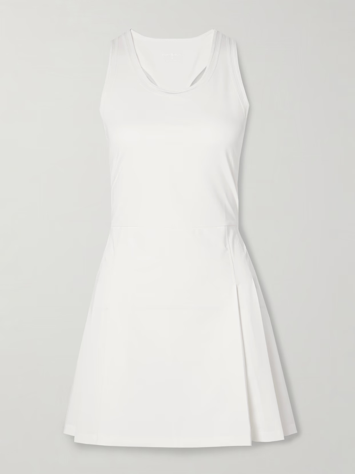 Tory Sport - Pleated Stretch Tennis Dress - White | NET-A-PORTER (US)