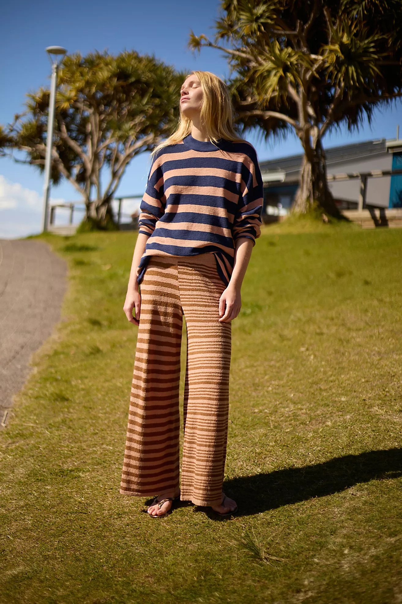 Allyson Striped Pants | Free People (Global - UK&FR Excluded)