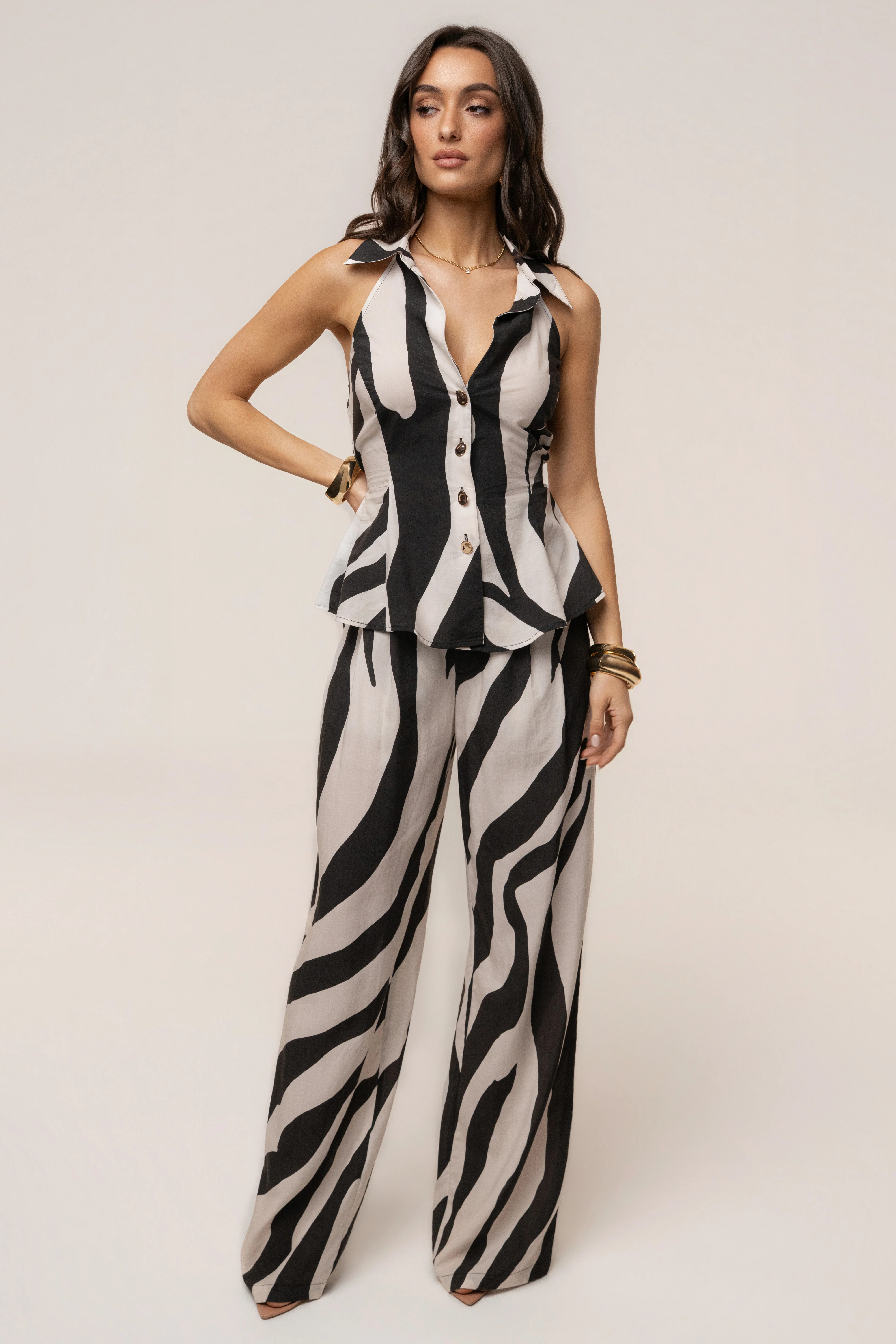 Zebra Essential Flow Trouser | JLUXLABEL US