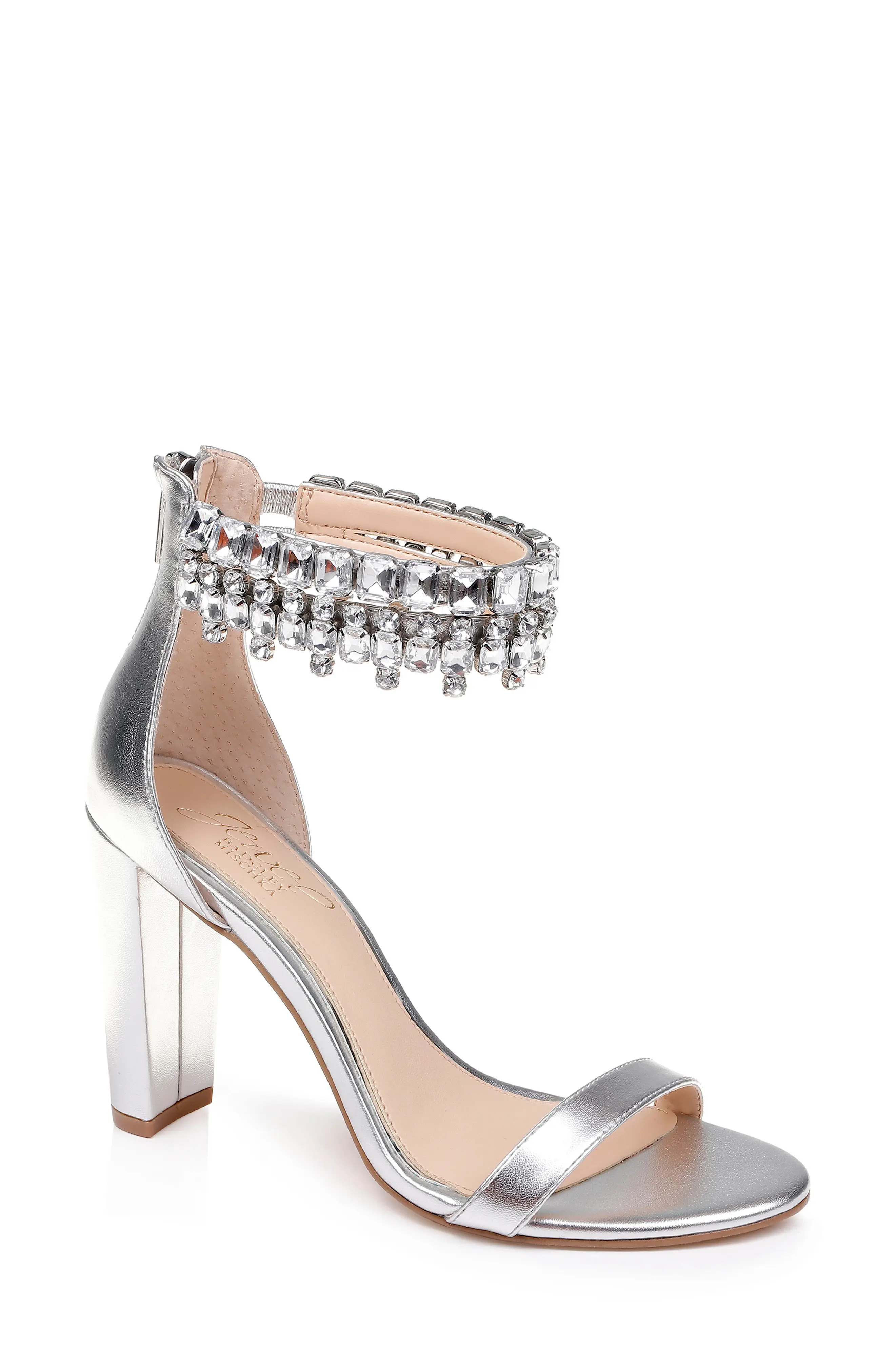 Jewel Badgley Mischka Dancer Ankle Strap Sandal (Women) | Nordstrom