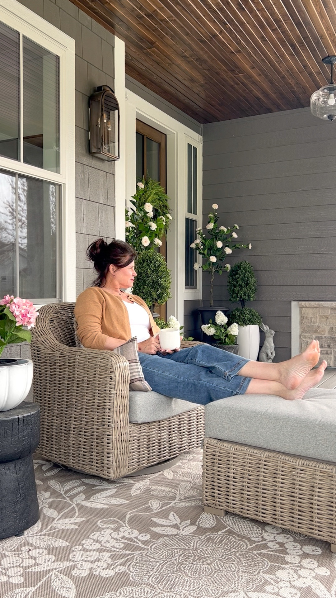It’s almost porch sittin’ time! These chairs swivel, glide, come with covers and are sooo comfy!

Seasonal, home decor, spring, outdoor, chairs, rugs, lighting, lanterns, vases, planters 

 #LTKSeasonal #LTKHome #LTKSaleAlert