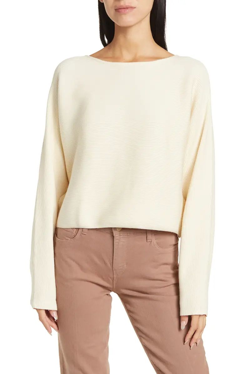 Alexia Admor Ribbed Knit Dolman Sleeve Top | Nordstromrack | Nordstrom Rack