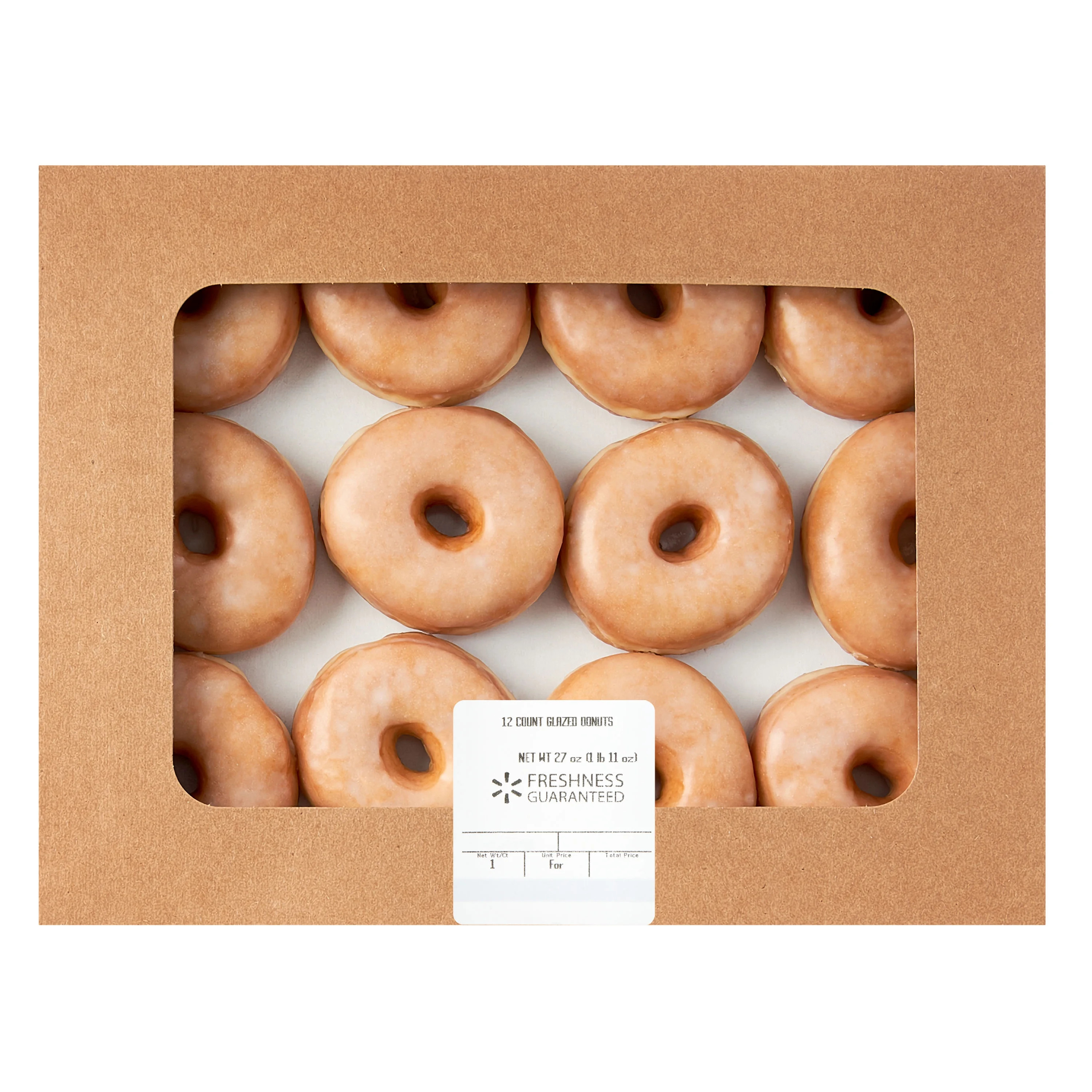 Freshness Guaranteed Glazed Donuts, 27 oz, 12 Count | Walmart (US)