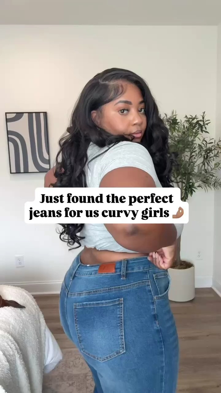 The perfect curvy girl jeans! 

 #LTKgrwm #LTKootd #LTKPlusSize
