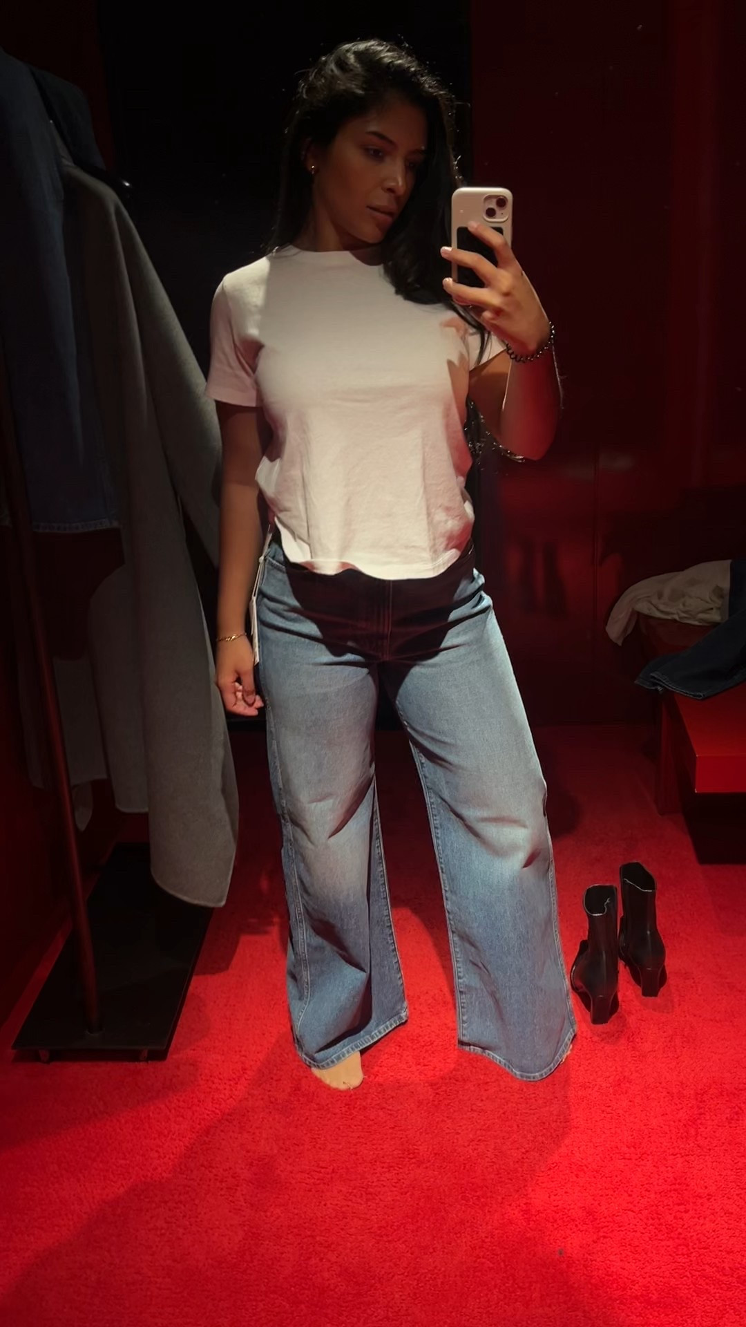 Shopping for new jeans and I think I found the dream out at Khaite
