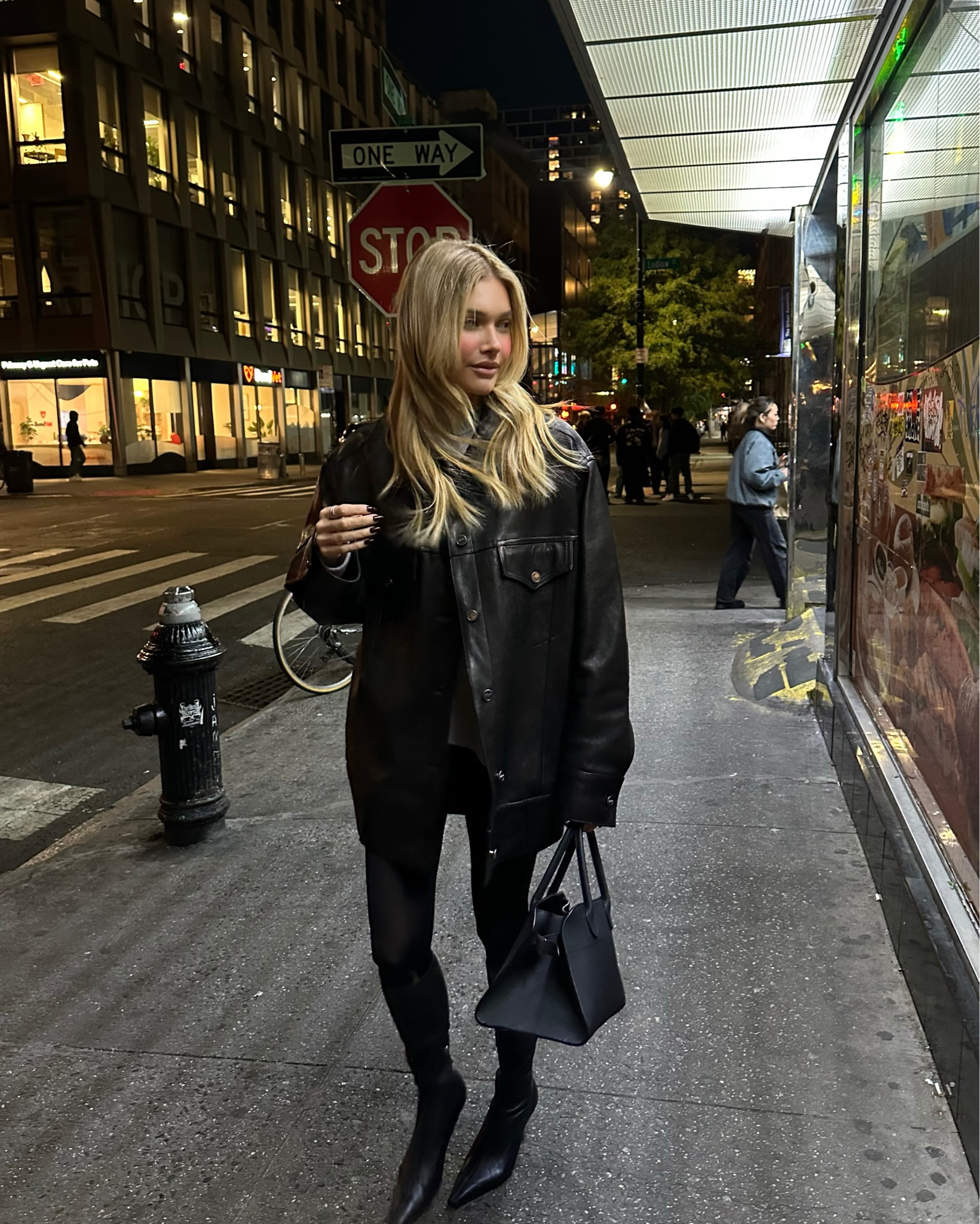 fall going out outfit! My boots and bag are the row (not available) but I posted similars! 