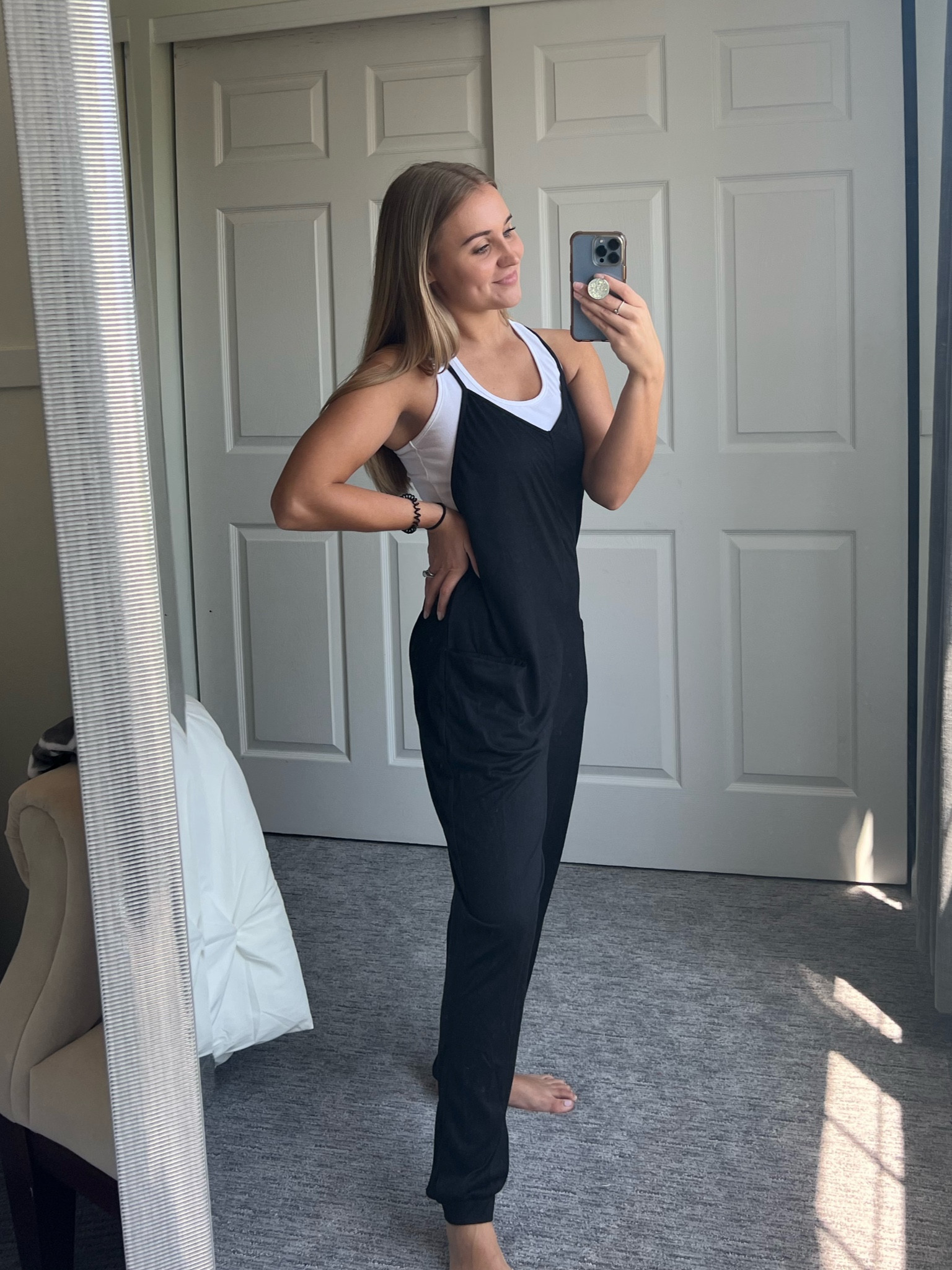 Obsessed with the jumpsuit!🖤 So cute and comfy!

#LTKFind #LTKunder50